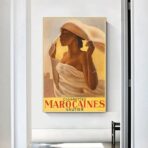 moroccan advertising poster