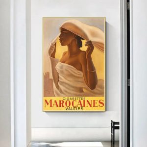 moroccan advertising poster