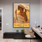 moroccan advertising poster