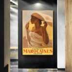 moroccan advertising poster