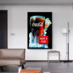 vintage coca cola advertising poster
