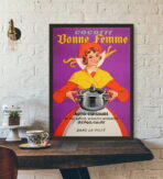 vintage kitchen advertising poster