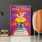 vintage kitchen advertising poster
