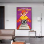 vintage kitchen advertising poster