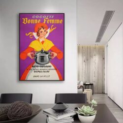 vintage kitchen advertising poster