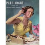 vintage woman advertising poster