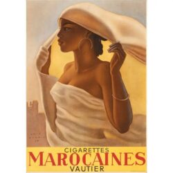 moroccan advertising poster
