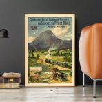 vintage puy de dome poster