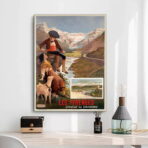 vintage pyrenees poster 1