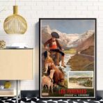 vintage pyrenees poster 1