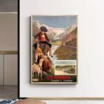 vintage pyrenees poster 1