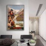 vintage pyrenees poster 1