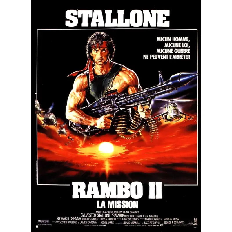 poster rambo 2 poster rambo 2