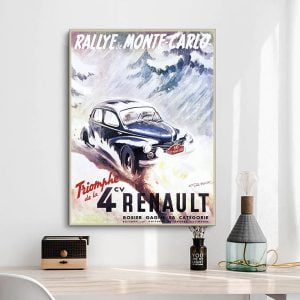 poster renault 4cv