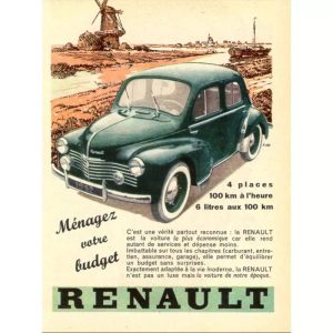 old renault poster