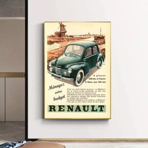old renault poster