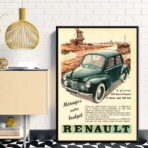old renault poster