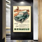 old renault poster