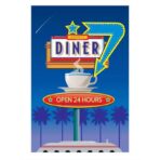 vintage restaurant poster