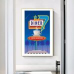 vintage restaurant poster