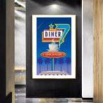 vintage restaurant poster