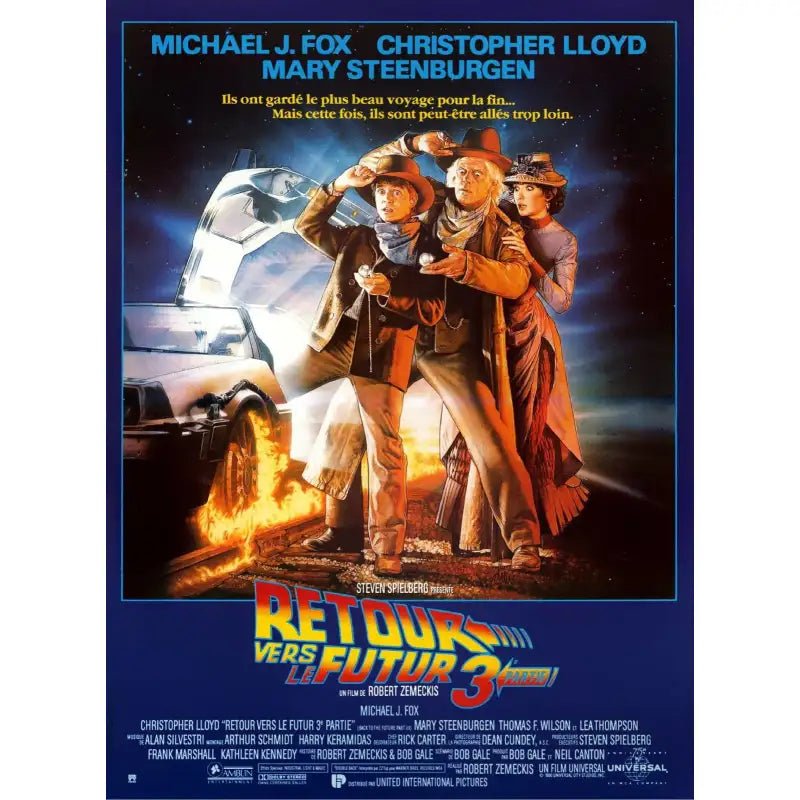 poster back to the future 3 poster back to the future 3