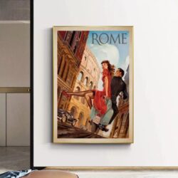 retro poster italy
