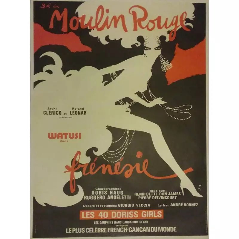 retro moulin rouge poster retro moulin rouge poster