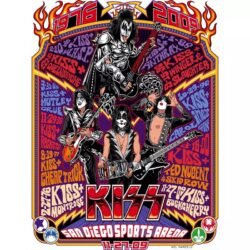 vintage rock poster