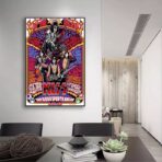 vintage rock poster