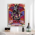 vintage rock poster