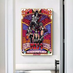 vintage rock poster