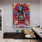 vintage rock poster