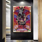 vintage rock poster