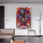 vintage rock poster