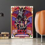 vintage rock poster