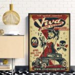 poster rockabilly vintage