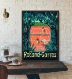 vintage roland garros poster 1