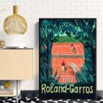 vintage roland garros poster 1