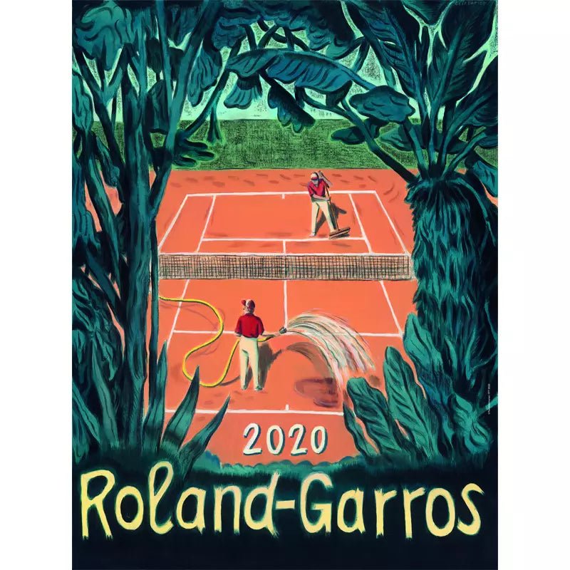 vintage roland garros poster 1
