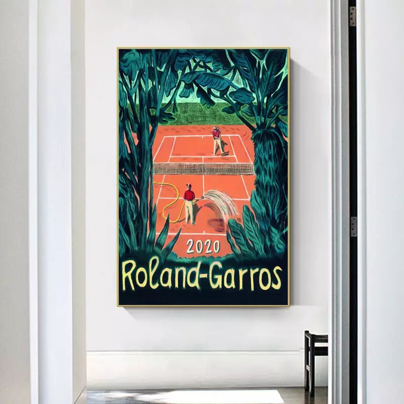 vintage roland garros poster 1