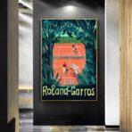 vintage roland garros poster 1