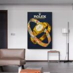 vintage rolex poster