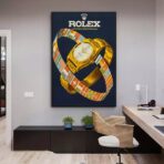 vintage rolex poster