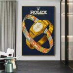 vintage rolex poster