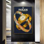 vintage rolex poster
