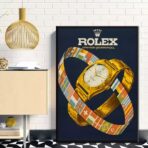 vintage rolex poster
