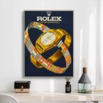vintage rolex poster