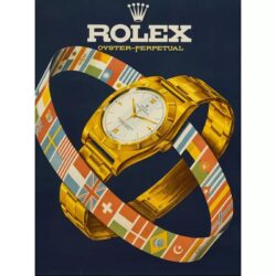 vintage rolex poster