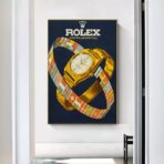 vintage rolex poster